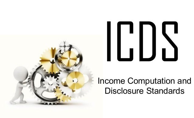 Income Computation and Disclosure Standards ICDS