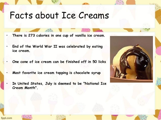 Ice creams Ice creams