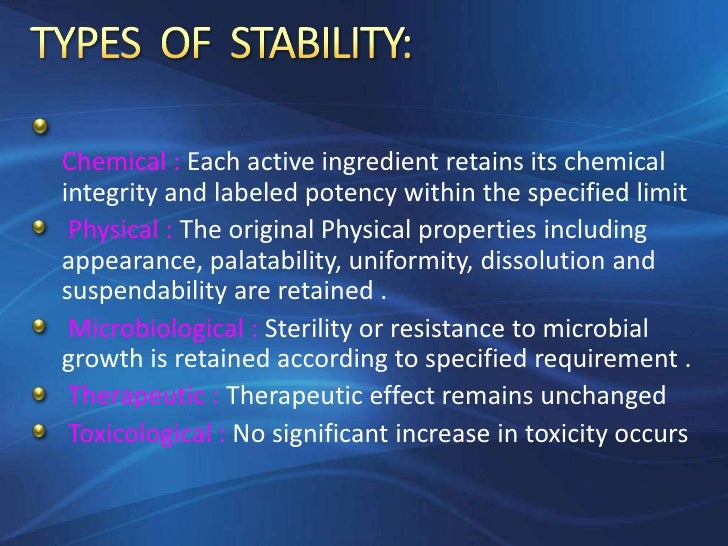 Ich guidelines for stability studies 2