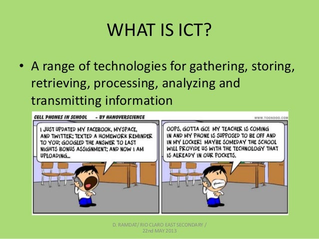 information communication technology Information and communications technology (ict) is an another/extensional term for information technology (it) which stresses the role of unified communications and. information communication technology Information and communications technology (ict) is an another/extensional term for information technology (it) which stresses the role of unified communications and.