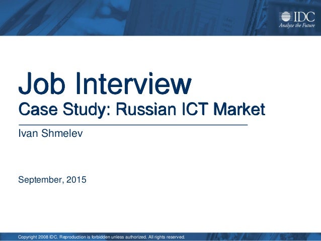 Ibm consulting interview case study