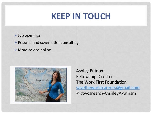 cover letter stand out