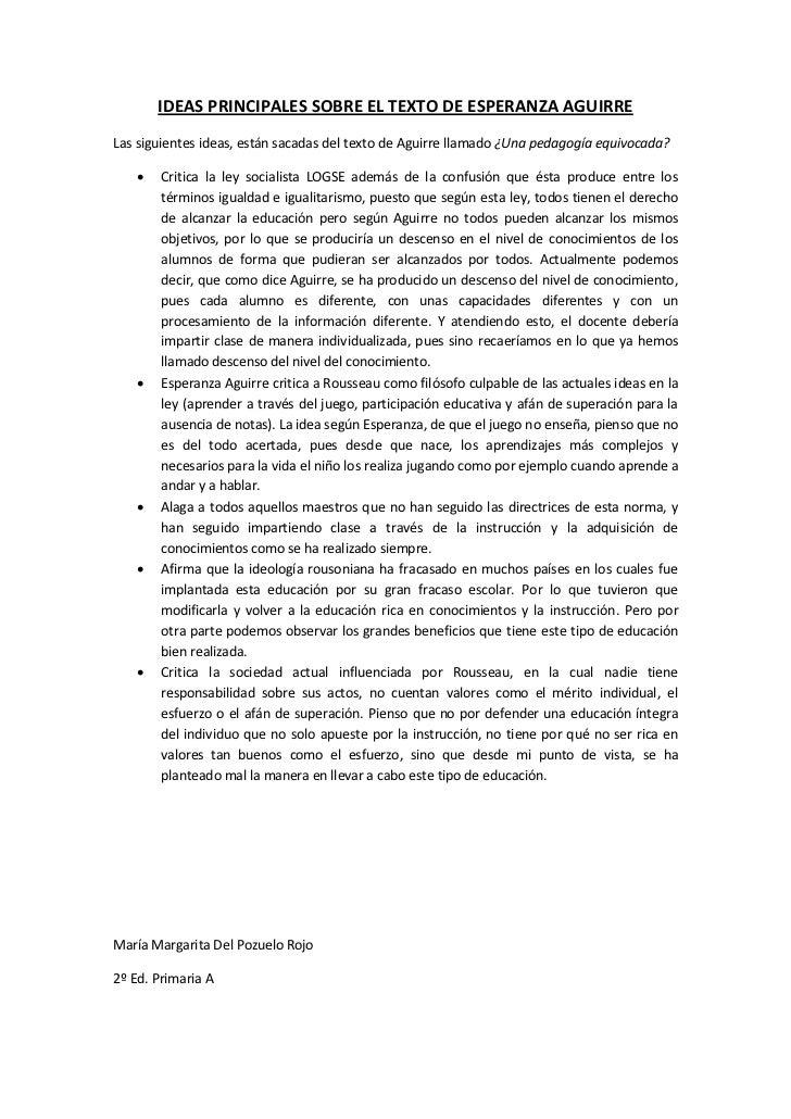 IDEAS PRINCIPALES DE UN TEXTO ideas principales de un texto: