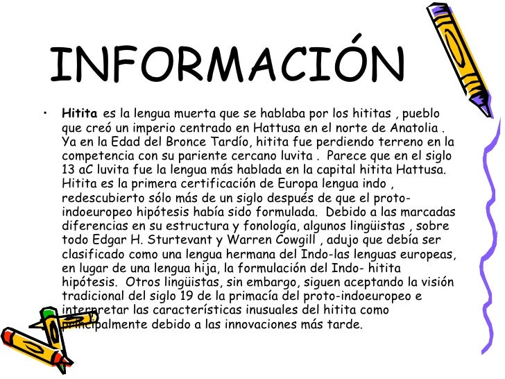 Idioma hitita 1