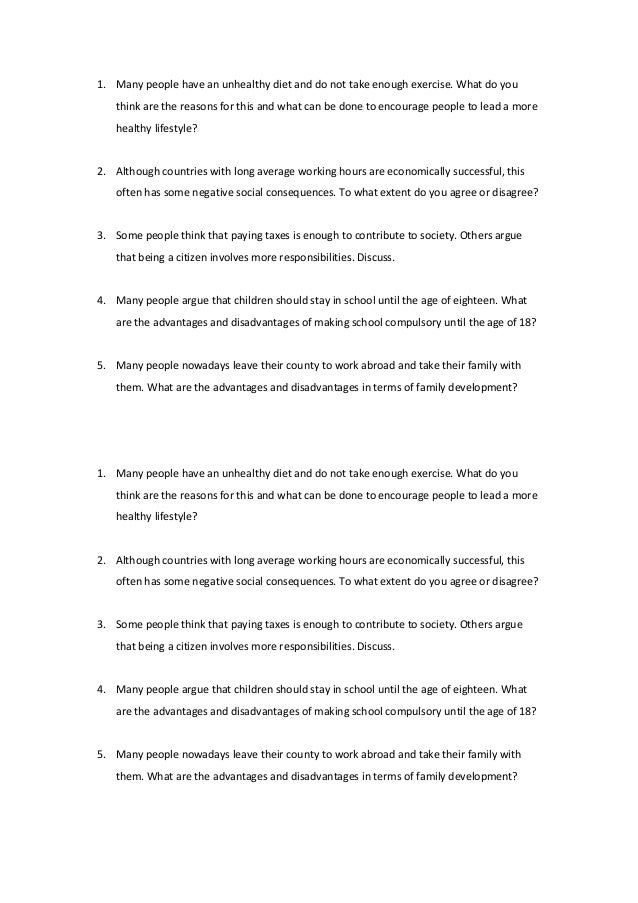 IELTS Writing Task 2: The 4 Question Types - YouTube