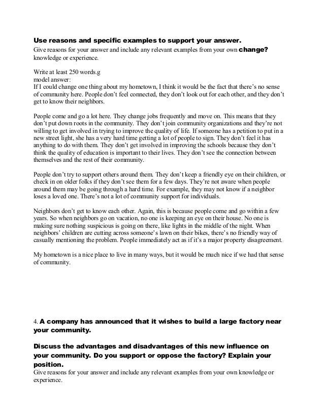 Essay about population