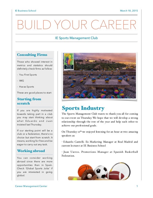 build your career