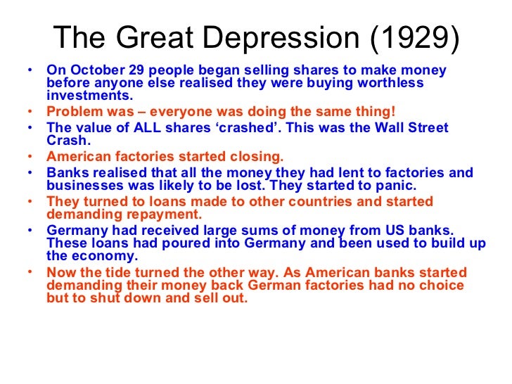 an analysis of the causes of the great depression in 1929 and the downfall of american economy The great depression summary & analysis back next life after the crash the great depression plunged the american people into an economic crisis unlike any endured in this country before or since. an analysis of the causes of the great depression in 1929 and the downfall of american economy The great depression summary & analysis back next life after the crash the great depression plunged the american people into an economic crisis unlike any endured in this country before or since.