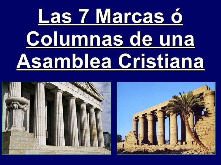 CONF. LA CONVERSION A CRISTO (1) Y LAS 7 COLUMNAS DE LA IGLESIA