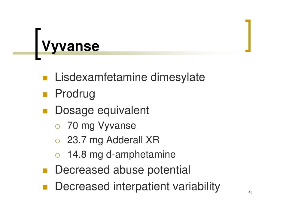 illinois doc assist adhd presentation vyvanse equivalent chart