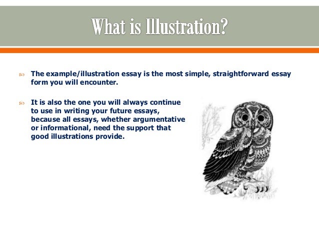 Illustration Essay Example How To Write These Kinds Of Essays Pictures