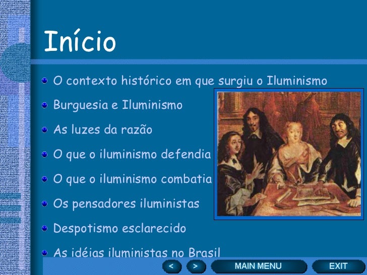 O Avanço Do Iluminismo Foi Possivel Entre Outros Motivos