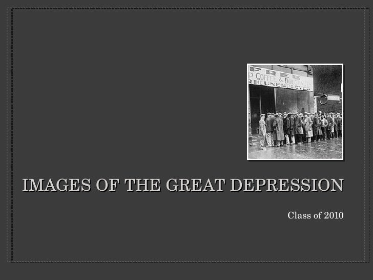 Essay About Great Depression