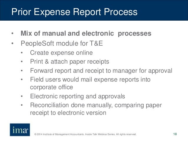 report expense best