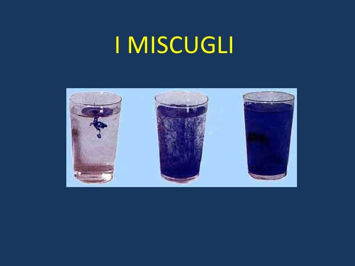I miscugli