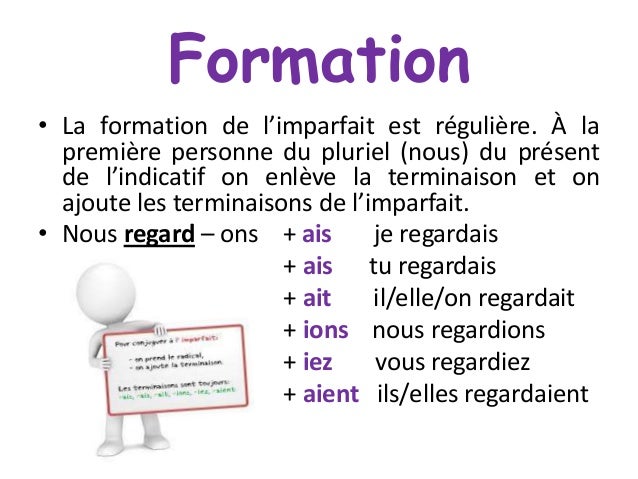 Image result for formation de limparfait