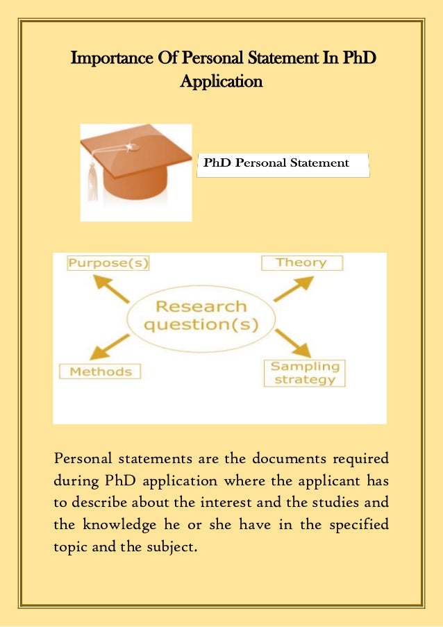 How important is the personal statement essay image