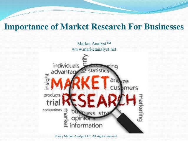 Importance of market research