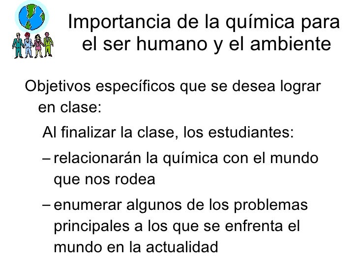 IMPORTANCIA SOCIAL DE LA QUIMICA importancia social de la quimica: