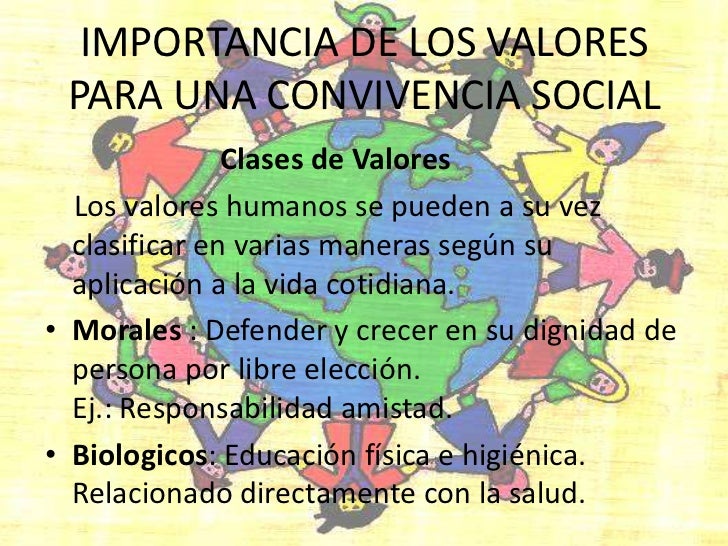 Cuales Son Los Valores Necesarios Para La Convivencia es.slideshare.net
