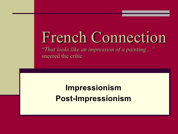 the importance of the message in the impressionism in paintings Claude monet he was the greatest exponent of the impressionist painting method: among the most important collections are those in paris. the importance of the message in the impressionism in paintings Claude monet he was the greatest exponent of the impressionist painting method: among the most important collections are those in paris.
