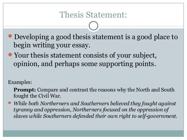 Strong and weak thesis statement exercises image