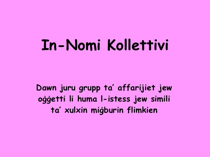 InNomi Kollettivi
