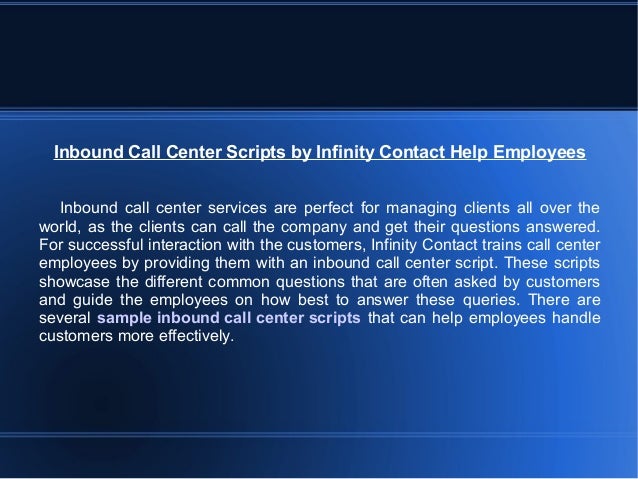Call Centre Scripts Templates - The best free software for your