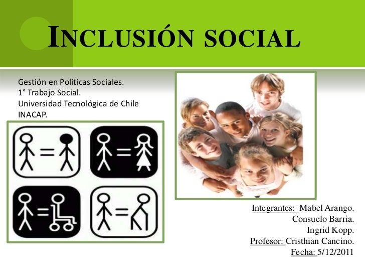 Inclusión social