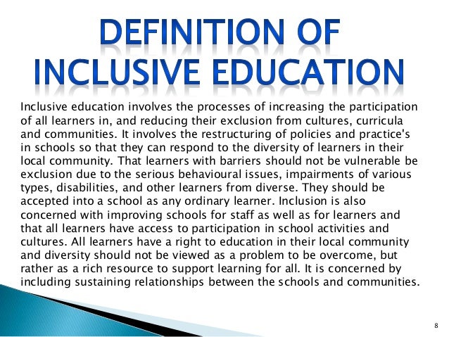 dissertations on barriers to inclusive education dissertations on barriers to inclusive education