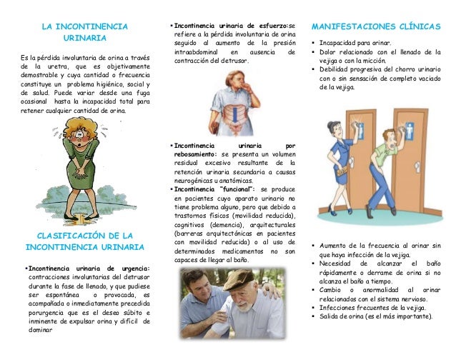 Incontinencia urinaria en el adulto mayor