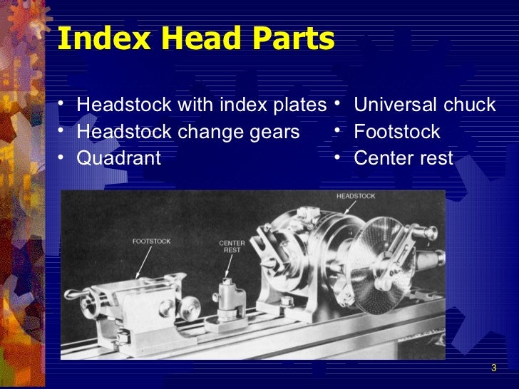 Indexing or dividing_head