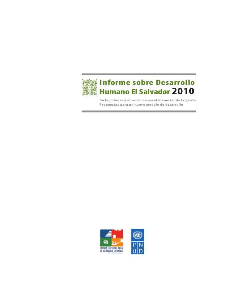 EL INFORME SOBRE EL DESARROLLO HUMANO el informe sobre el desarrollo humano: