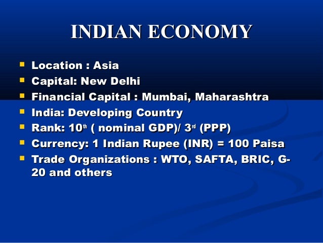 salient features of indian foreign trade salient features of indian foreign trade