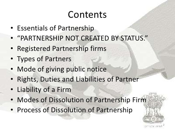 indian partnership act 1932 pdf