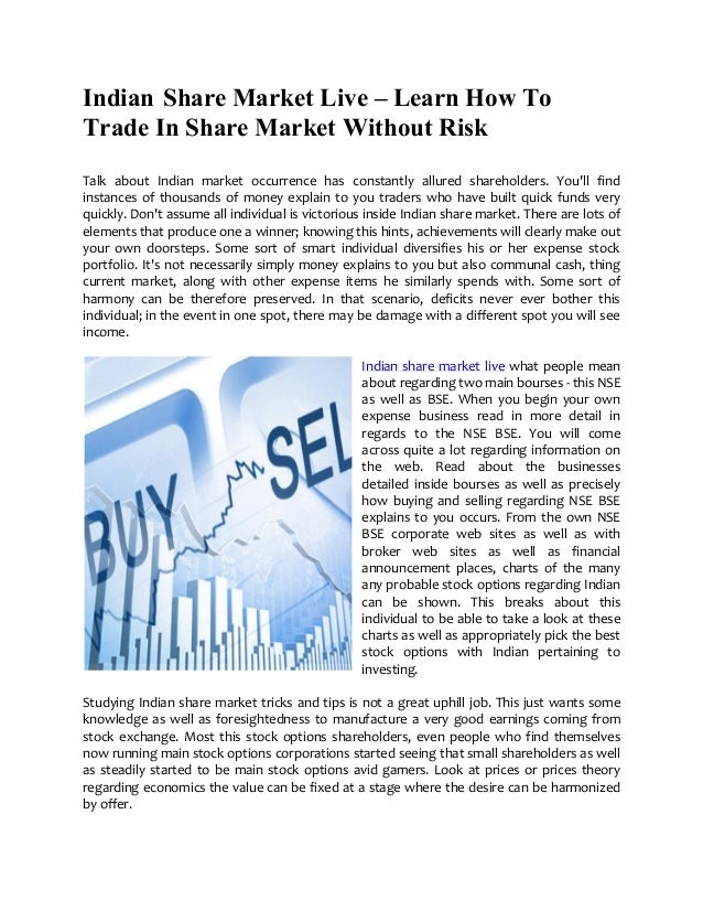 How to trade in options in indian market
