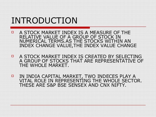 indian capital and stock market ppt