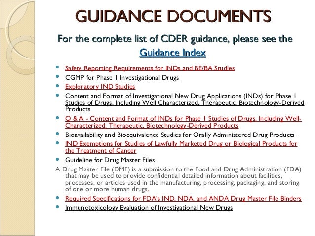 Ind (investigational new drug application) and nda