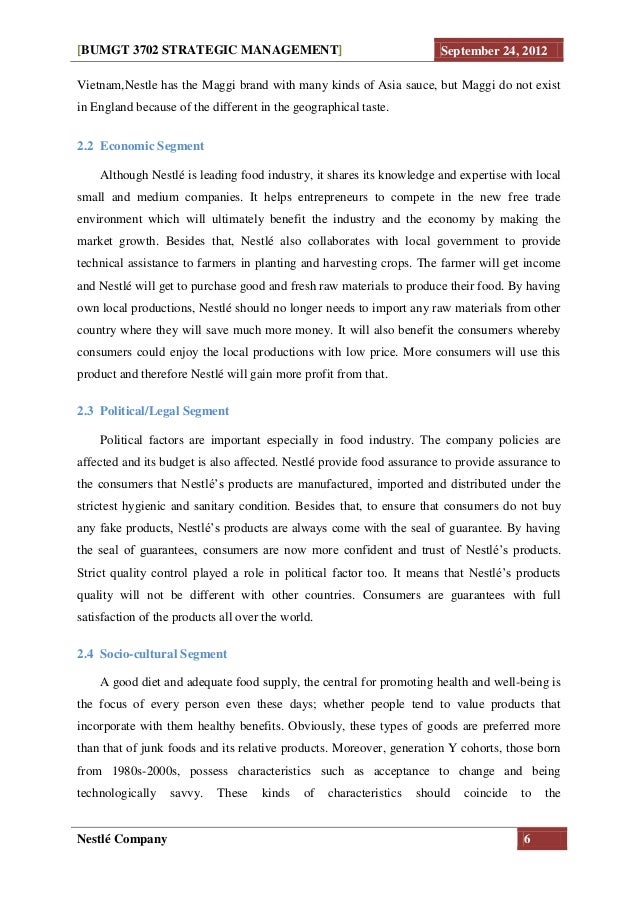 strategic management issue nestle With reference to the nestle case study strategic management it is necessary for the company to consider the following issues. strategic management issue nestle With reference to the nestle case study strategic management it is necessary for the company to consider the following issues.