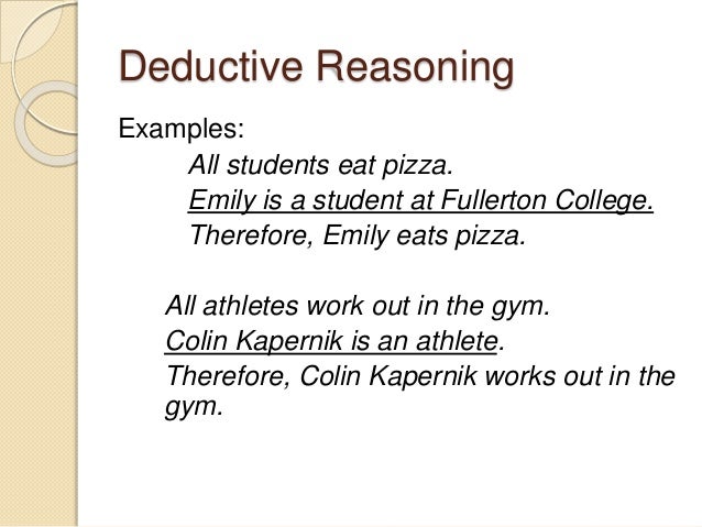 Inductive essay outline