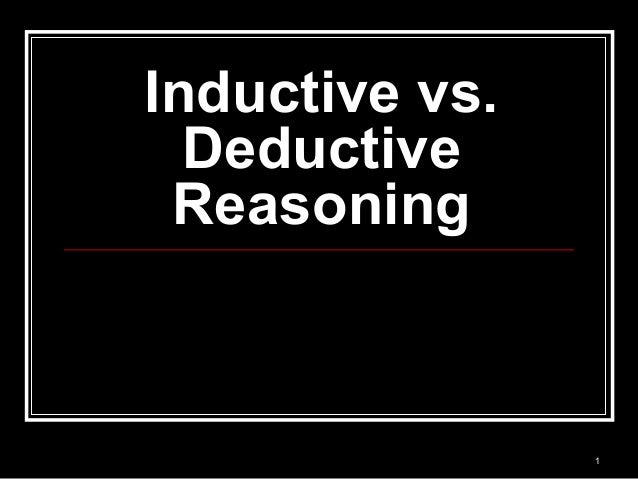 Inductive or deductive research