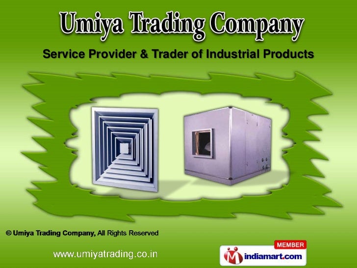 Industrial Products by Umiya Trading Company, Ahmedabad