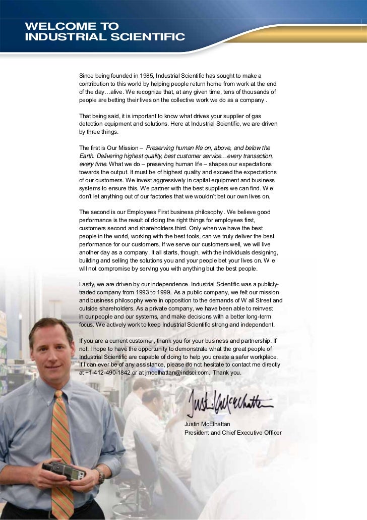 Industrial Scientific Corp. (Isc) 2011 Catalogue