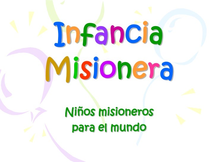 INFANCIA MISIONERA COM infancia misionera com: