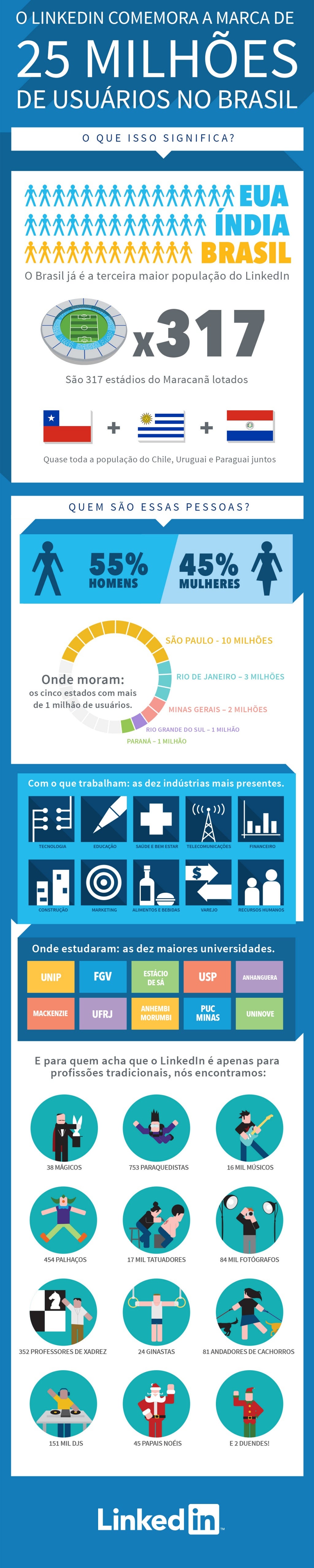 LinkedIn infográfico