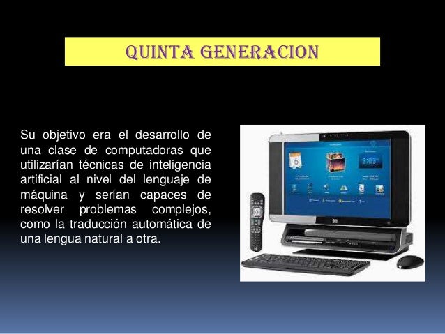 Computadoras generacion sexta