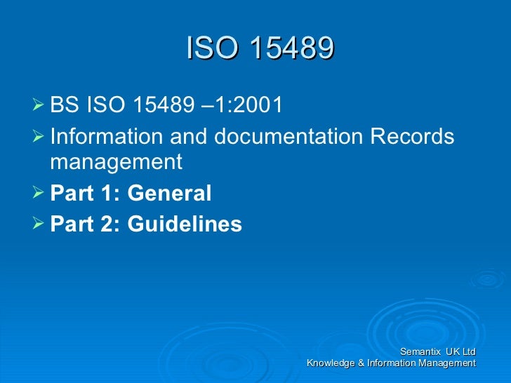 General International Standard Archival Description 2nd Edition General International Standard Archival Description 2nd Edition