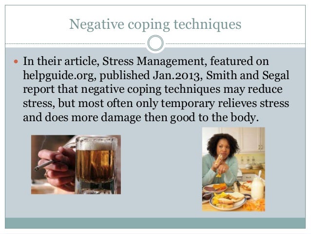 Informative speeches on stress management