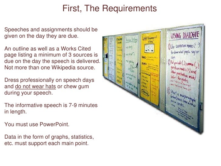 informative speech examples free informative speech examples free
