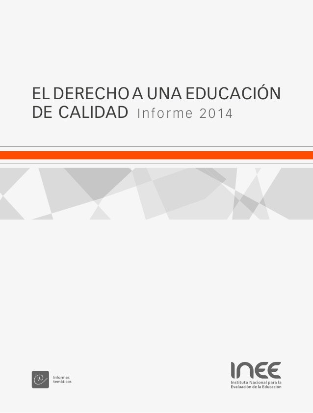 INFORME CALIDAD informe calidad: